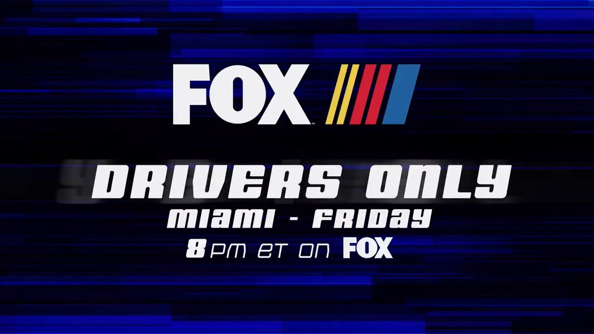 The drivers are taking over for a NASCAR Truck Series broadcast! Drivers Only: Homestead-Miami Speedway. Friday at 8p ET on FOX.
