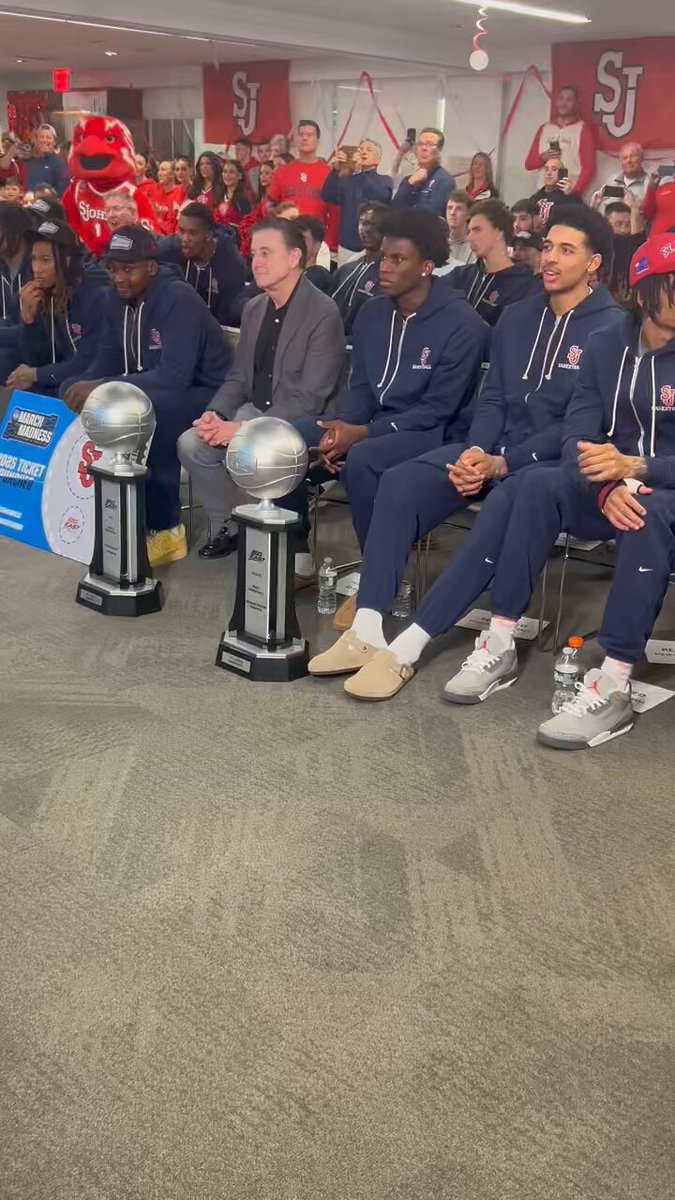 .St. John's Men’s Basketball is headed to Providence as a number 2 seed to play Omaha! Here is the reaction on Selection Sunday! Go West Young Man. St. John's University