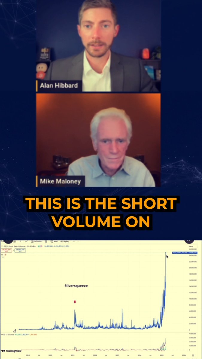 Silver isn’t just the “new gold”, it might be even better. With record short positions, shrinking inventories, and skyrocketing industrial demand, all signs point to an epic price surge. 📈 Mike Maloney & Alan Hibbard break down why silver is wildly undervalued and how a looming short squeeze could send it soaring to triple digits. Don’t miss this must-watch discussion and catch the full video on YouTube: #silver #silverinvesting #preciousmetals #investmenttips