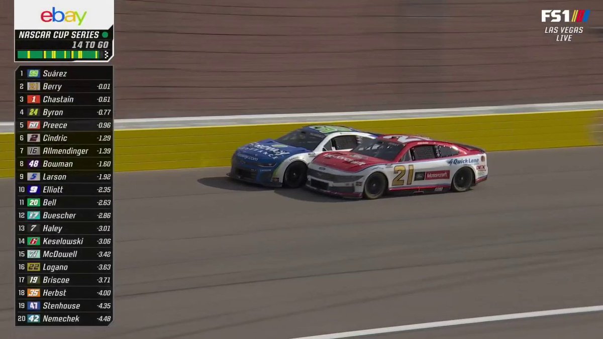 NEW LEADER: JOSH BERRY IN THE WOOD BROTHERS 21 MACHINE!