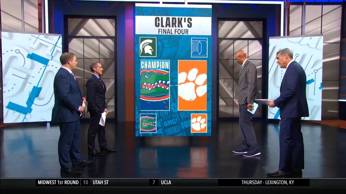 The CBS crew shares their Final Four predictions 👀 #MarchMadness