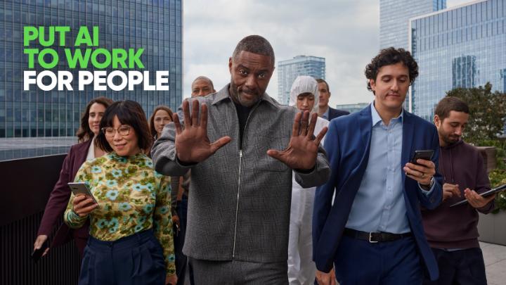 ServiceNow puts AI to work for people, connecting every corner of your business, from Patty in IT to Kate in HR to Nick in—wait, has anyone figured out Nick’s department yet? We’ll have to circle back on that.