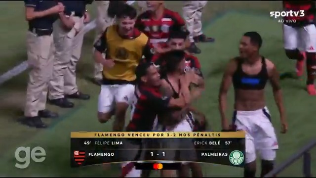 O pênalti decisivo: Flamengo é bicampeão da Libertadores Sub-20!