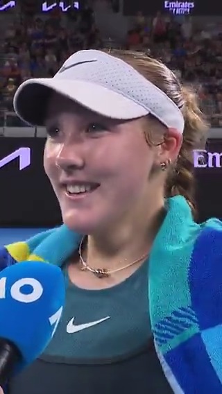 The NEW funniest tennis player 😂 Mirra Andreeva