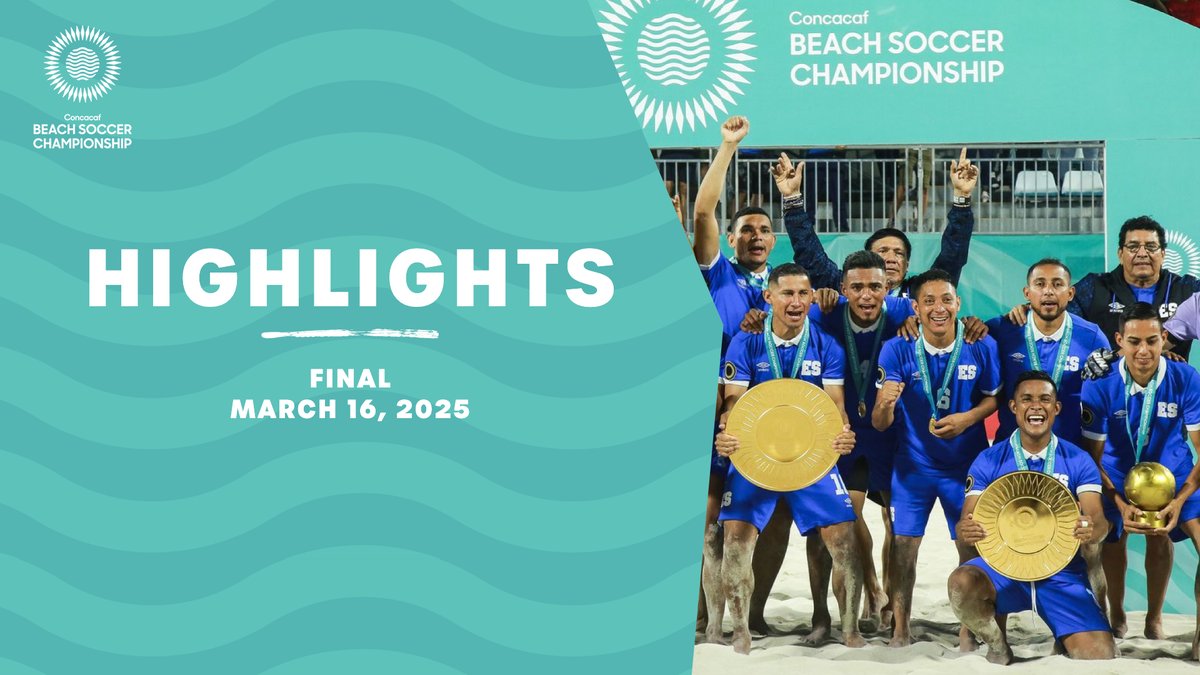 Unforgettable finale! ๐ฅโฝ Relive the biggest moments from the Beach Soccer Championship final and third-place match!