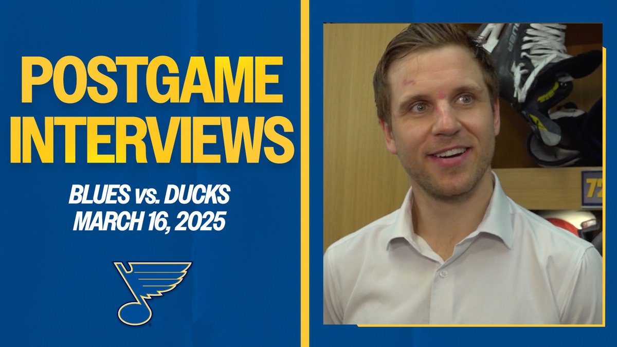 "It’s a good feeling in here right now, but we know it’s got to continue and there’s a lot of work left." Hear from Justin Faulk, Brayden Schenn and Jim Montgomery following a 7-2 win over Anaheim. #stlblues