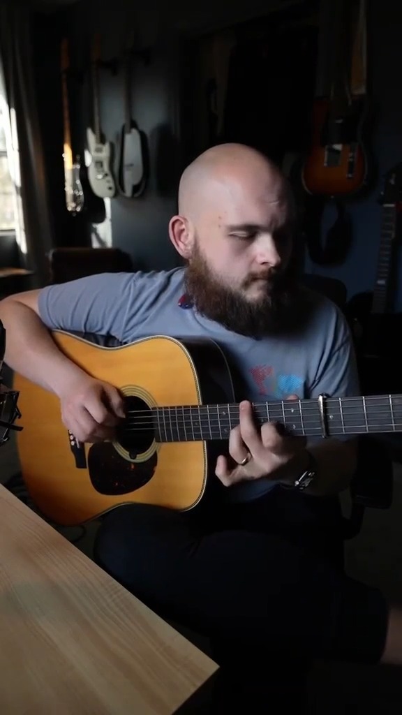 You can almost hear the lyrics through the guitar stings. Such a joyful noise! Thank you for sharing @jacobdavisguitar