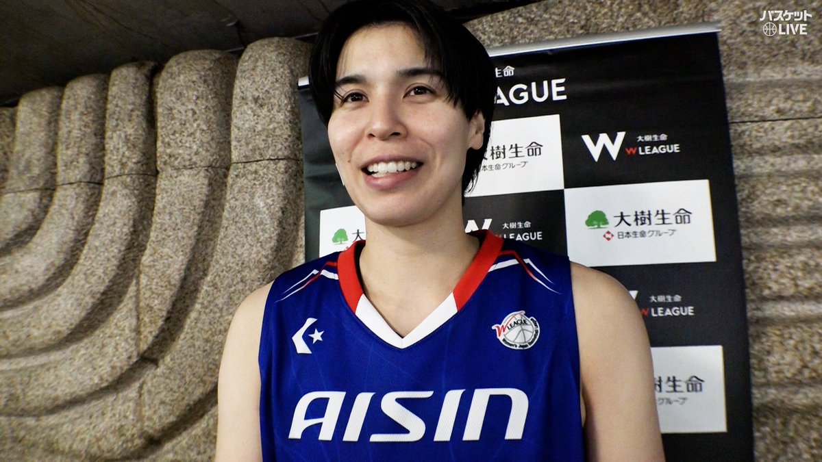 #Wリーグ ディビジョン入替戦2024-25 #アイシンウィングス #渡嘉敷来夢 試合後🎙 「相手が三菱電機さんだったからこそ、これだけいい試合ができたと思う。（今後は）自分の目標でもある”日本代表復帰”に向けて、しっかりとコンディションを作っていきたい」 W LEAGUE（Wリーグ） 【公式】アイシンウィングス🏀AISIN WINGS