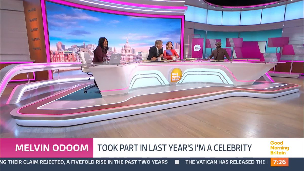 Melvin Odoom says he met Carol Vorderman last week and says there could be a second date on the cards... 👀