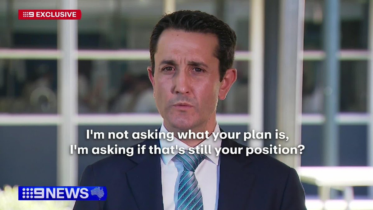 #EXCLUSIVE: The LNP has commissioned polling, asking Queenslanders if they'd support a stadium at Victoria Park. #9News Tim Arvier