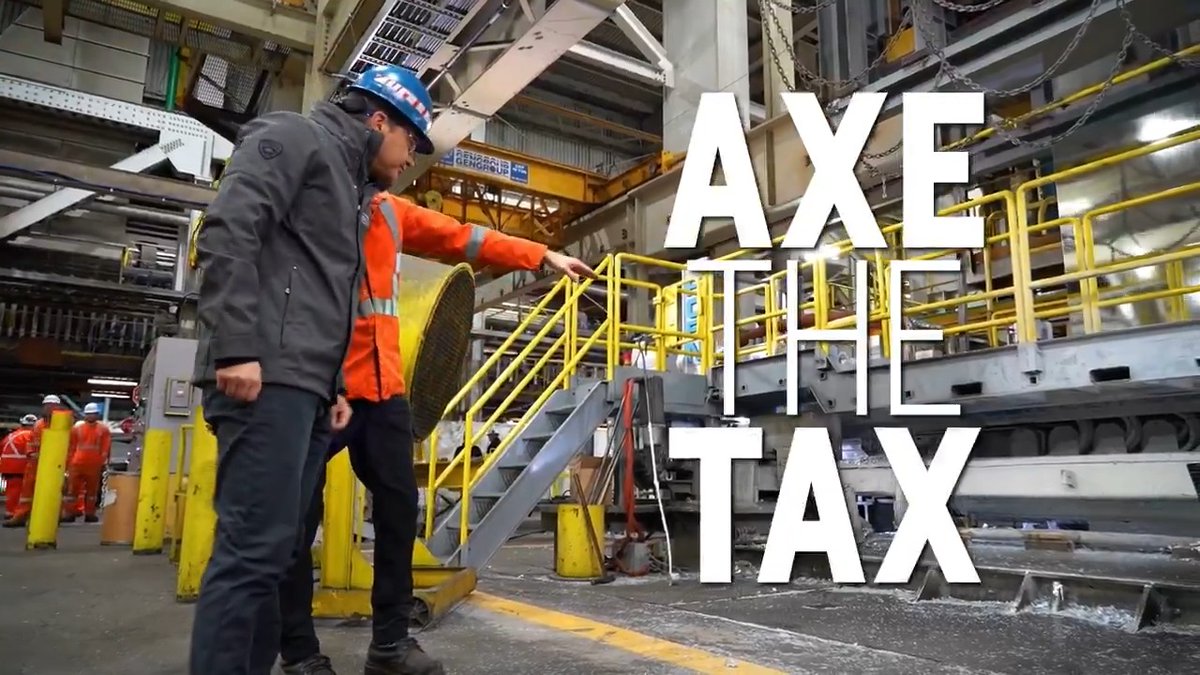 BREAKING: Conservatives will axe the Liberal carbon tax on Canadian industries like steel, aluminum, and energy. Bring jobs and production home, and take back control of our economy. Canada First: