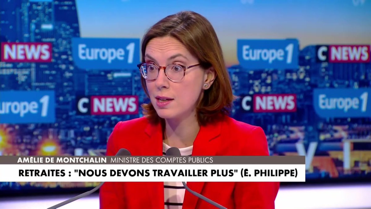 🔴ALERTE INFO Amélie de Montchalin: "Travailler plus ce n'est pas forcément un sacrifice, c'est un progrès" On les dégage quand sérieux ?