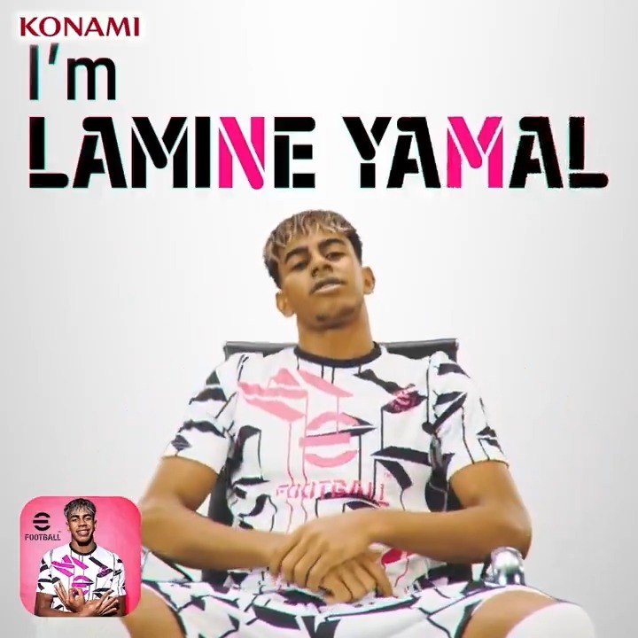 Lamine Yamal joins Messi and Neymar as the new ambassador of eFootball!