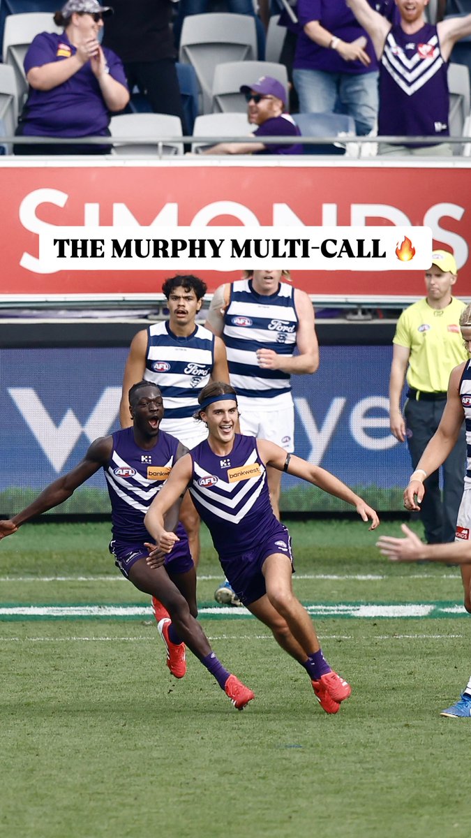 the six-minute Murphy Reid show that had every commentary team going berserk 😂 #foreverfreo