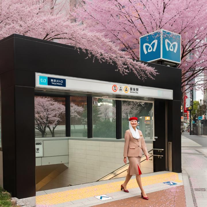 Experience Japan in full bloom. 🇯🇵🌸 It's cherry blossom season in the land of the rising sun! And with 21 flights a week to Tokyo and Osaka, a sakura-filled adventure awaits. ✈️✨