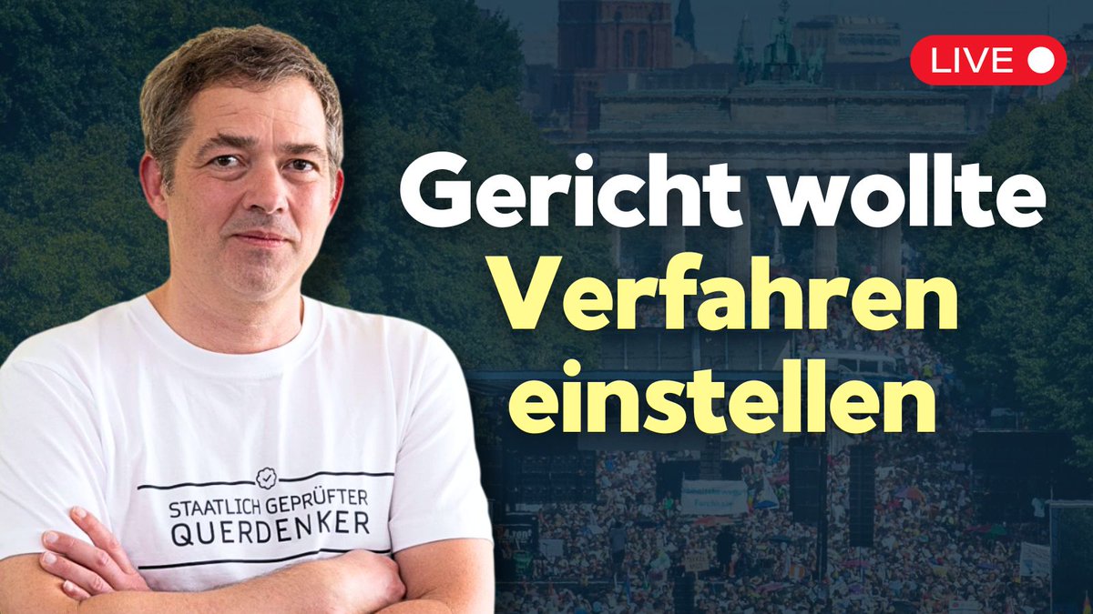 Prozess um Michael Ballweg: Das Landgericht Stuttgart schlägt eine Einstellung des Betrugsverfahrens gegen Querdenken-Gründer vor. Die Staatsanwaltschaft stellte sich allerdings dagegen. Hören Sie hier die Stellungnahmen der 3 Parteien.