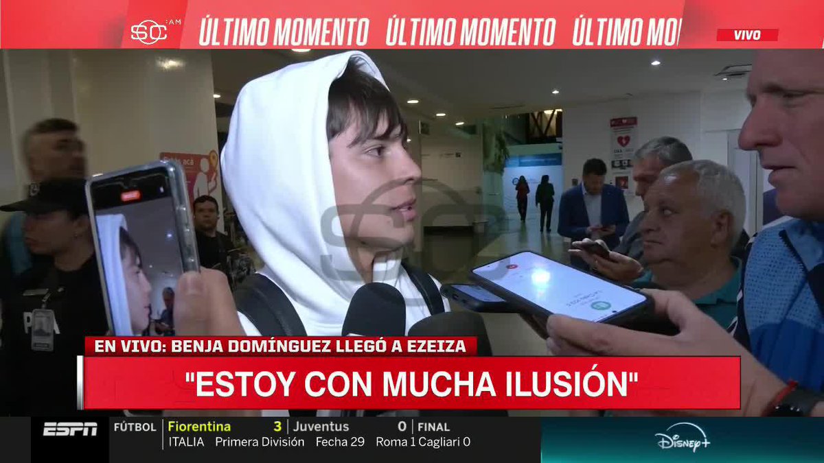 Benja Domínguez habló del cariño de los hinchas de Gimnasia y le mandó un mensaje especial. 📺 #DisneyPlus