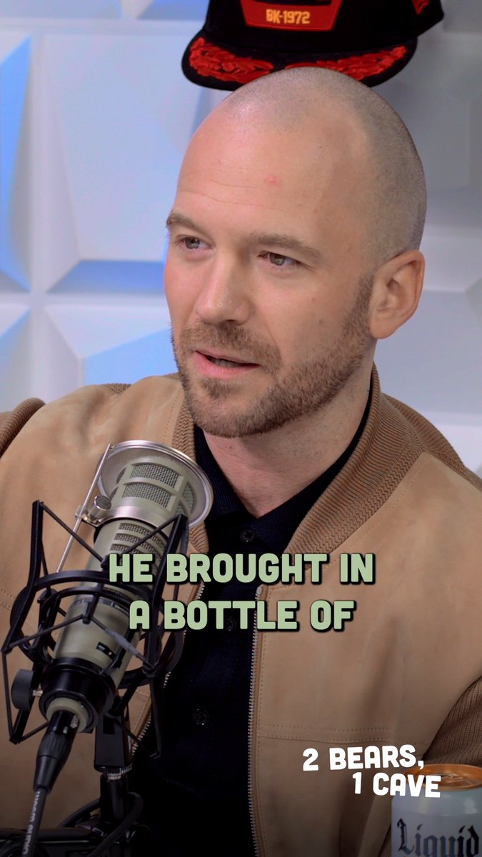 .Sean Evans has lived out every dude's dream. A new extra spicy and extra bald #2Bears1Cave is out now!