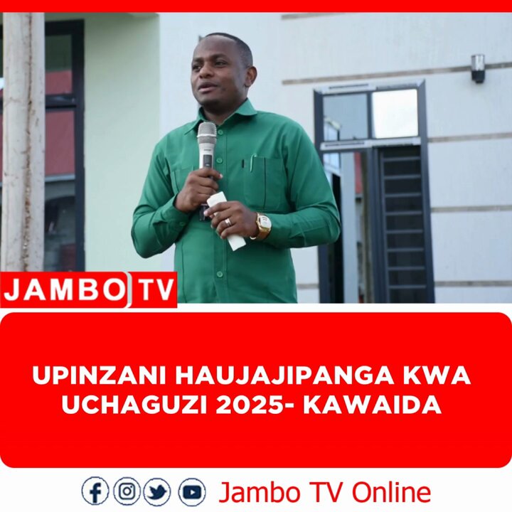 VIDEO: Mwenyekiti wa Jumuiya ya Umoja wa Vijana wa Chama Cha Mapinduzi (UVCCM) Taifa, Mohammed Ali Kawaida, amesema kuwa vyama vya upinzani havina maandalizi wala ushawishi wa kushindana na wagombea wa CCM katika uchaguzi mkuu wa 2025, akidai kuwa vinatafuta sababu za kujiondoa kwenye mchakato huo. Akizungumza Jumatatu, Machi 17, 2025, jijini Dodoma, Kawaida amesema wapinzani hawawezi kuhimili ushindani dhidi ya mgombea urais wa Tanzania kwa tiketi ya CCM, Dkt. Samia Suluhu Hassan na Dkt. Hussein Ally Mwinyi kwa upande wa Zanzibar. Amesisitiza kuwa kauli ya wapinzani ya "no reform, no election" haitaizuia CCM kushiriki uchaguzi mkuu wa mwaka huu. Kawaida ametoa kauli hiyo baada ya kuzindua nyumba ya mtumishi wa UVCCM iliyojengwa na umoja huo katika mkoa wa Dodoma, eneo la Iyumbu.