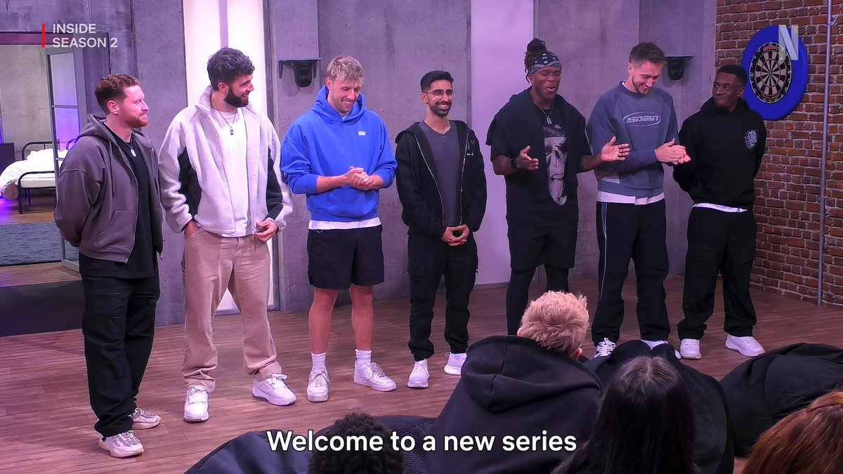 Hope you're up for the challenge because the first episode of Sidemen's INSIDE Season 2 is now playing! New episodes dropping daily this week.