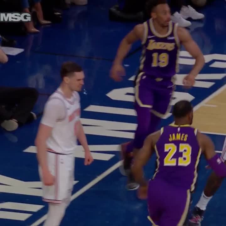 6 Years Ago Today — Mario Hezonja swats LeBron James at the buzzer to give the 13-56 Knicks a big win 💪