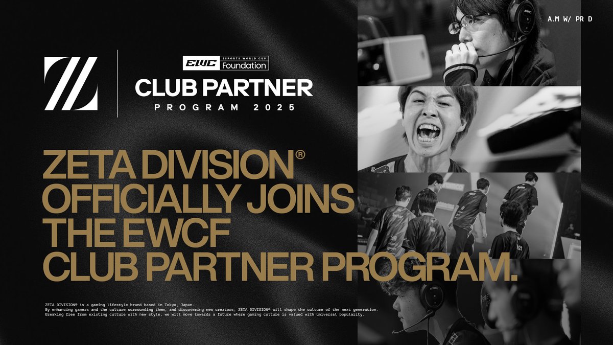 ZETA DIVISION officially joins the EWCF Club Partner Program🫶⚡️⚡️ #EWC #EsportsWorldCup
