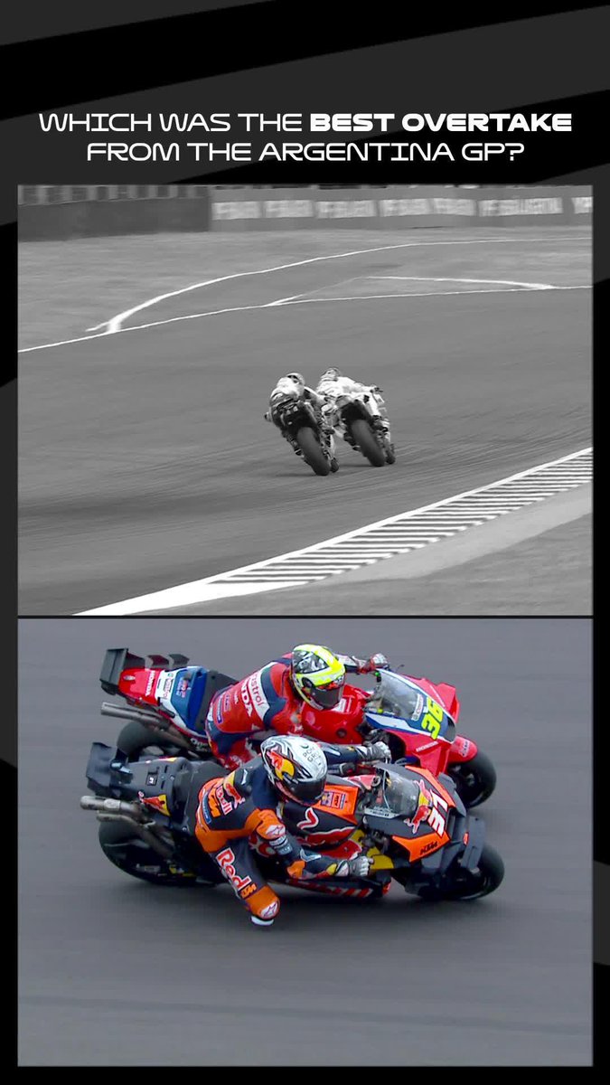 It's time to vote for the best overtake from the #ArgentinaGP ๐ฆ๐ท