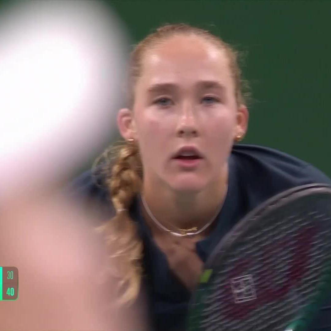 Are you liking that Andreeva slice forehand? Great 👍 Now envision it on grass 🌾