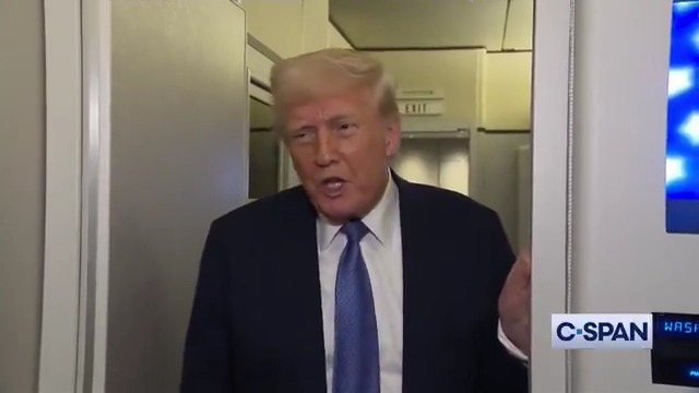 President Trump last night on Air Force One: "I'll be speaking to President Putin on Tuesday...I think we'll be talking about land...We'll be talking about power plants...Dividing up certain assets."