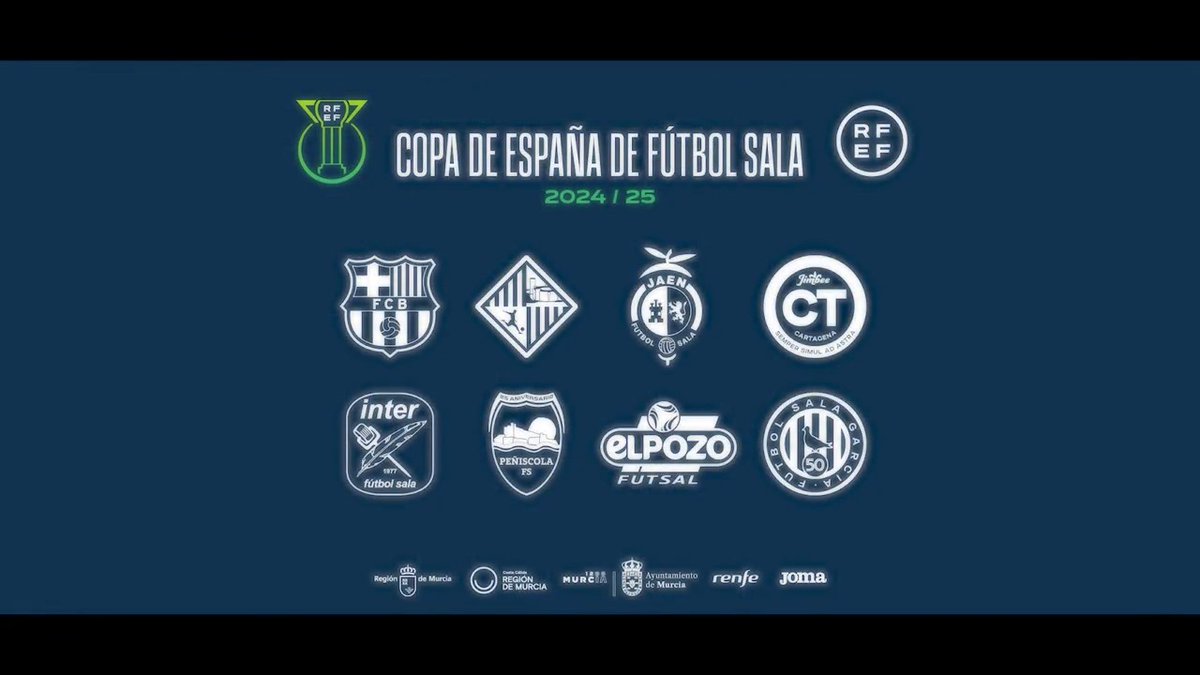 😍 𝐌𝐮𝐫𝐜𝐢𝐚, 𝐪𝐮𝐞́ 𝐡𝐞𝐫𝐦𝐨𝐬𝐚 𝐞𝐫𝐞𝐬. ⚽️ ¡Y con fútbol sala aún más 𝐛𝐨𝐧𝐢𝐜𝐚! Ya tenemos todo preparado para brillar con la #CopaDeEspañaFS. #FutsalRFEF | Renfe