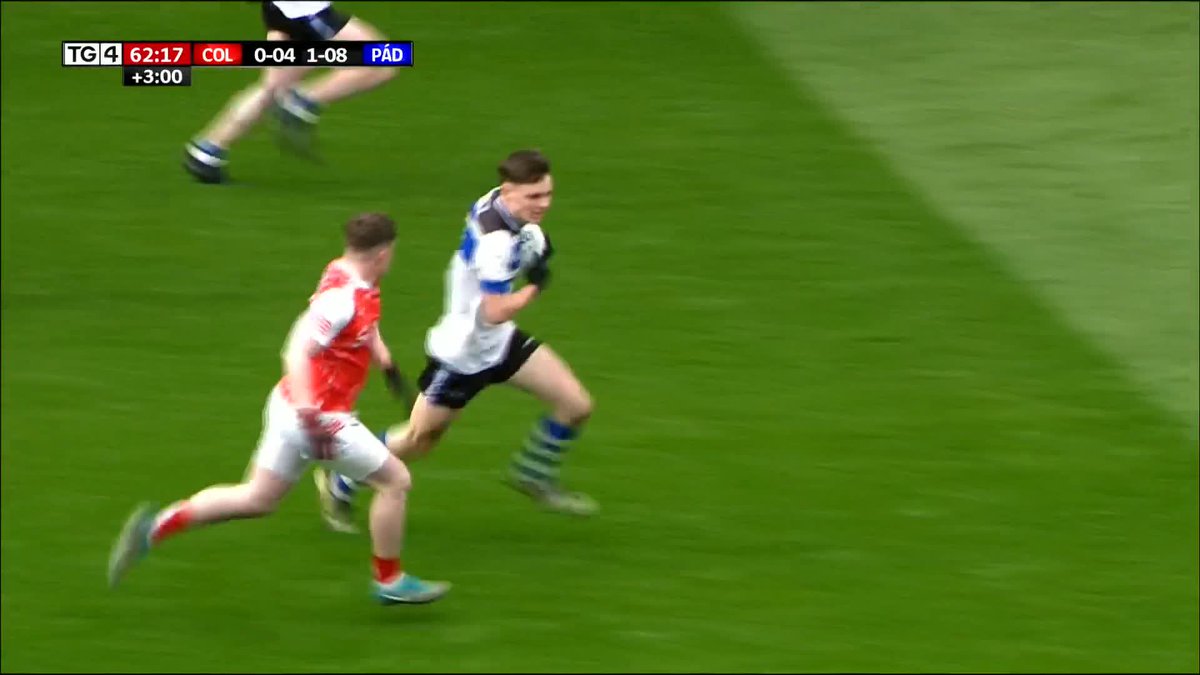 62 nóim #GAABeo St Colman's College 0-04 St Patrick's College 2-08 Báite san eangach ag Darragh O'Neill!🔥 The wing back seals it for St Patrick's Maghera! BEO/LIVETG4 AR TG4 📺