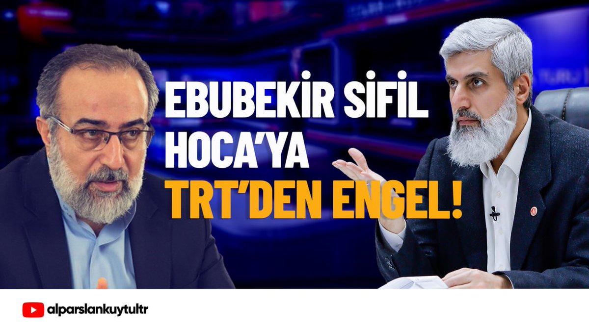 SORU - CEVAP | Ebubekir Sifil Hoca'nın TRT’de katılacağı bir programın ilk önce gününün değiştirildiğini sonra da katılımının iptal edildiğini duyurarak TRT 1 ekranının kendisine kapalı olduğunu ifade etmesi hakkında: Herkes başına gelen zulmü, haksızlığı anlatsın ki zalim zulüm yapamasın. Susarsanız zulme müstahaksınız, susarsanız zulmün devamına sebep olursunuz. Konuşmanın bedeli olduğu gibi konuşmamanın da bir bedeli var.