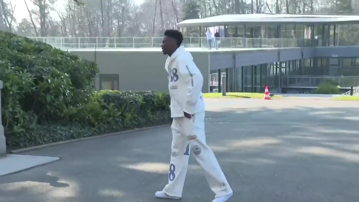 Aurélien Tchouameni débarque à Clairefontaine !