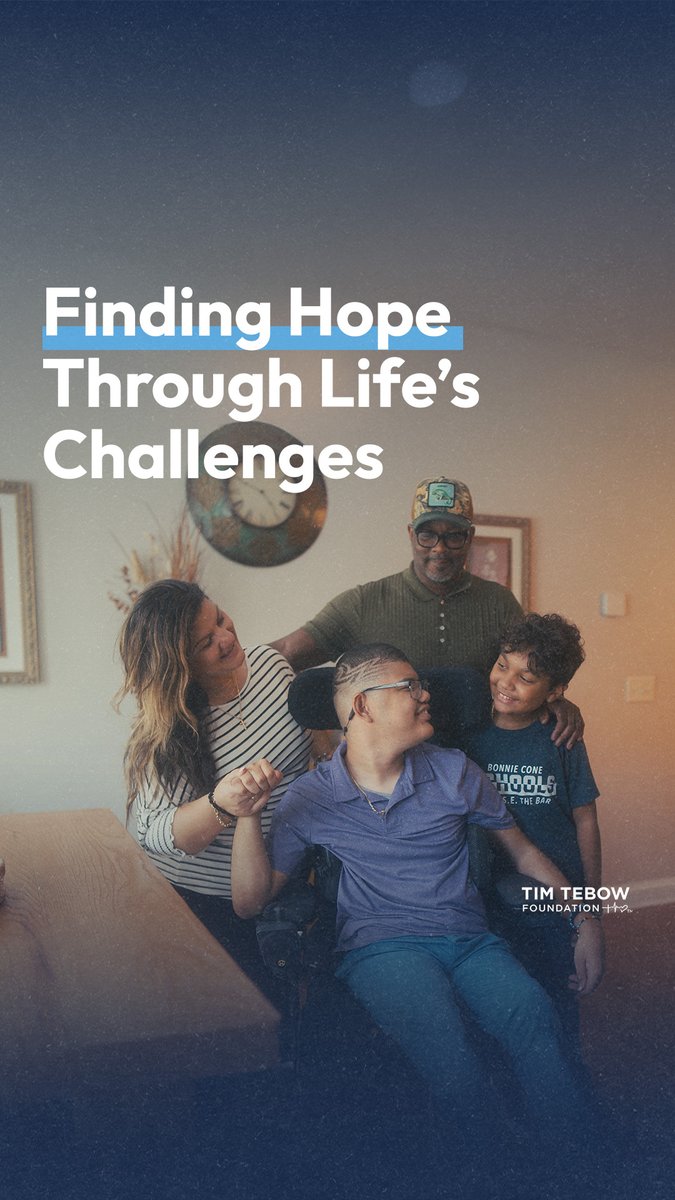 Overcoming challenges isn't just about what you face — it's about who you trust through it. 💙 Through it all, Trenton holds tight to the truth: "God is able." "I've never seen so much tenacity and passion for life in another human being. The disability does not define him." says his mom, Liz. From his cerebral palsy diagnosis to life in a wheelchair, Trenton's journey has had its challenges — including the isolation these families often face when they just want to feel "normal." Yet, his life tells a different story — one of hope, resilience, and faith. His story is one you don’t want to miss! Watch Trenton's full story and be encouraged!