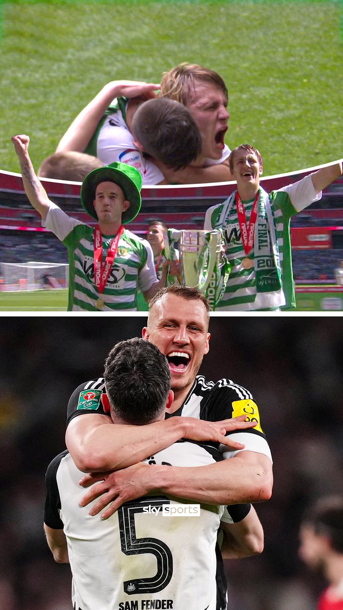 Dan Burn headed a crucial goal at Wembley 12 years before he found the net for Newcastle against Liverpool in the Carabao Cup final ⏪🏆