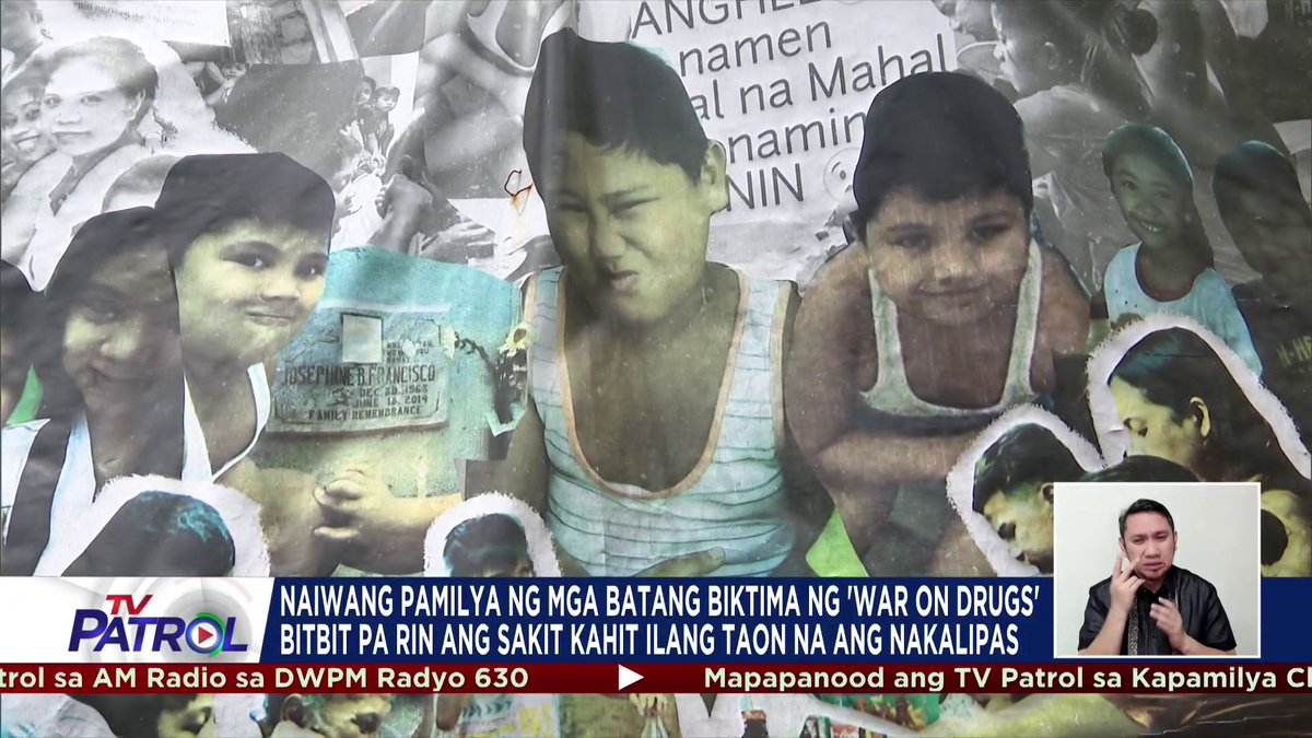 Nabuhayan ng pag-asa ang pamilya ng mga batang nasawi sa war on drugs matapos maaresto si dating pangulong Rodrigo Duterte ng International Criminal Court. Subalit sa kabila nito bitbit pa rin ng mga naiwang pamilya ang sakit kahit ilang taon na ang nakalipas.