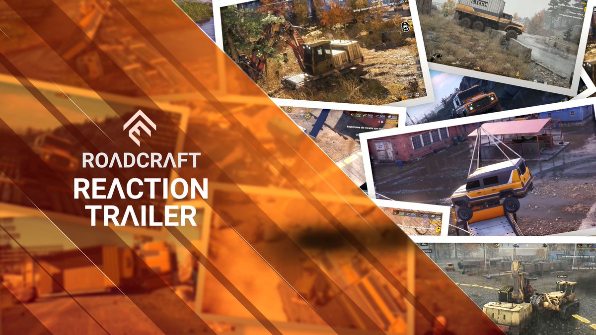 "A giant sandbox filled with all the coolest trucks" – hardcoregamer #RoadCraft demo is getting amazing reactions! And if you missed it, it’s extended until March 20!🔥 With all these reactions… you might want to try it. 👀🚧