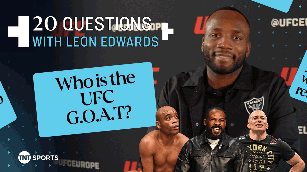 "Sexy. Chocolate. Man" 🤣 20 Questions with Leon 'Rocky' Edwards 👀 #UFCLondon | Saturday, 6PM | LIVE on TNT Sports & discovery+
