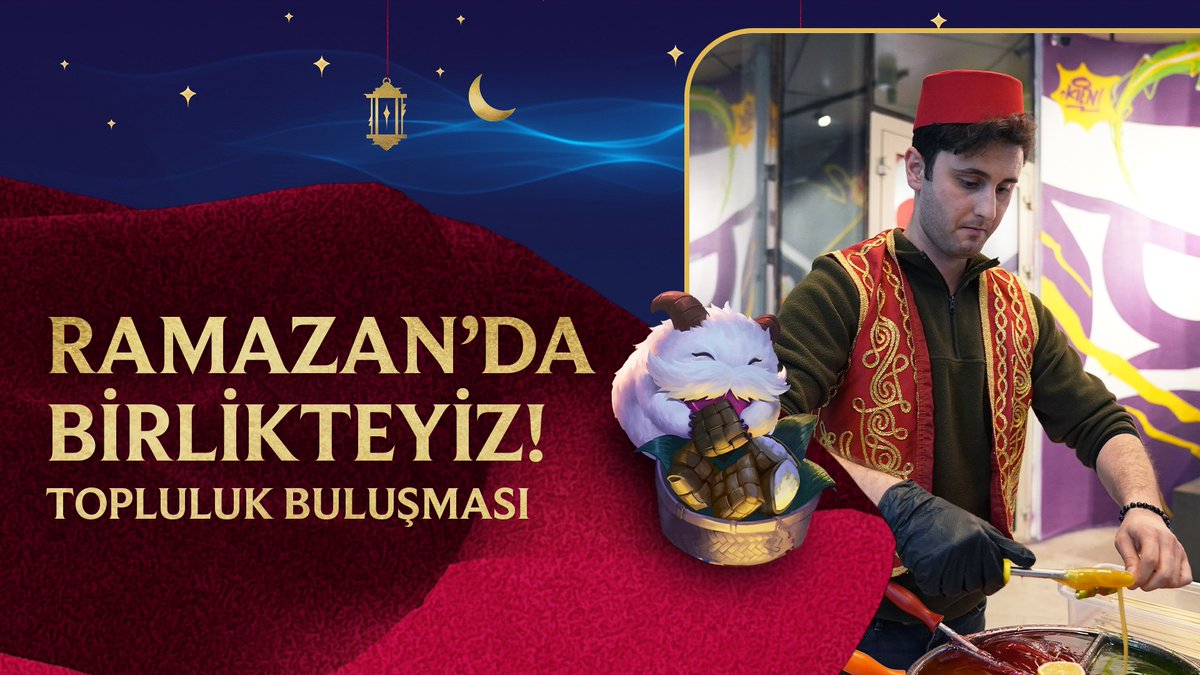 Ramazan'ın tadını hep birlikte çıkardık!🌙 Birlikte oyunlar oynadık, iftar yaptık ve en sevilen içerik üreticileriyle unutulmaz anlar yaşadık!✨ Tüm katılımcılara ve içerik üreticilerimize bizimle birlikte oldukları için teşekkürler! Sonraki etkinliklerde yine görüşmek üzere! 👊