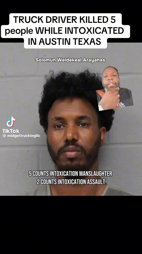 A drunk truck driver killed 5 people few days ago for a second they tried to say he was Somali cuz there’s lots of Somali truck companies in Texas but ALX he turned out not be Somali.