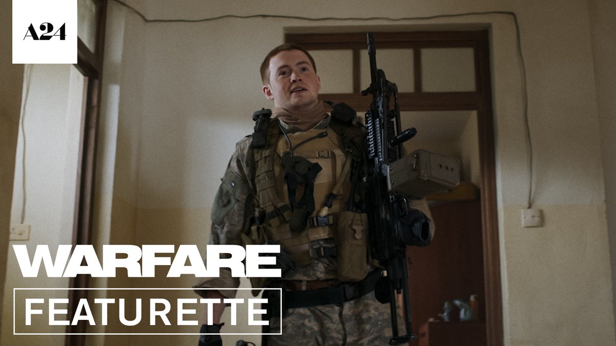 Early reactions call WARFARE “powerful,” “incredibly immersive,” and "one of the best war films ever made.” From Iraq War Veteran Ray Mendoza and Civil War director Alex Garland, experience it on the biggest screen possible April 11.