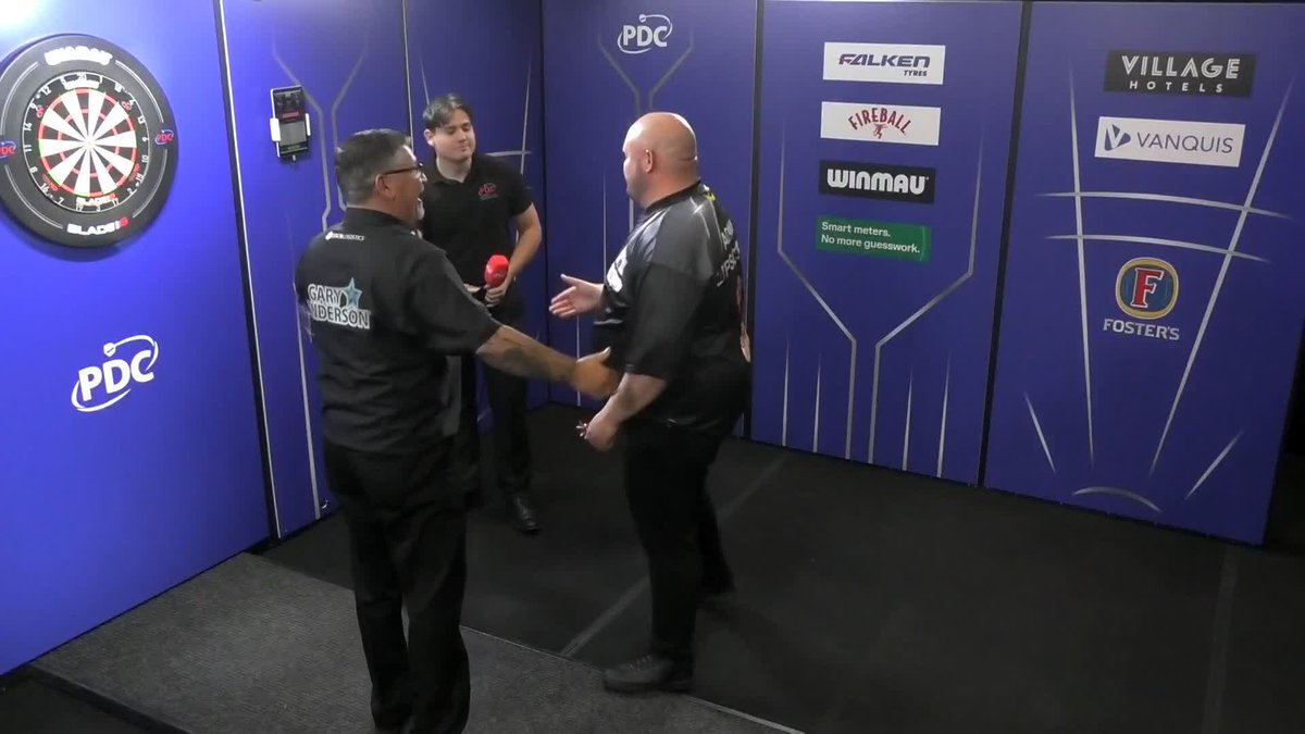 ANDERSON WINS PC7! 🏆 Gary Anderson wins his 30th Players Championship title, defeating Adam Lipscombe 8-3 in Hildesheim! 📺 #PC7
