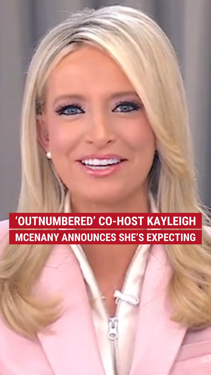 GREATEST GIFT: FOX News’ Kayleigh McEnany announces she’s pregnant with her third child, giving thanks to God and promising to reveal the gender soon.