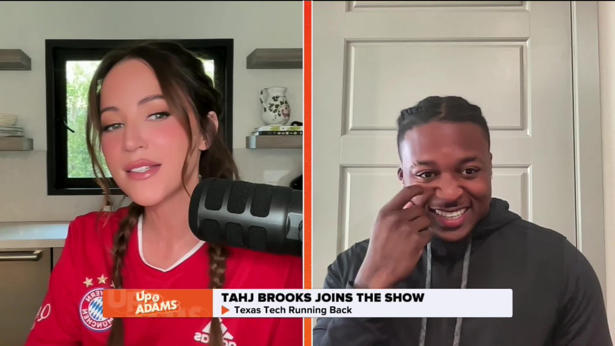 Tahj Brooks message to all NFL teams: He can run, catch, pass protect and be an every down back. 💪 Kay Adams | Tahj Brooks