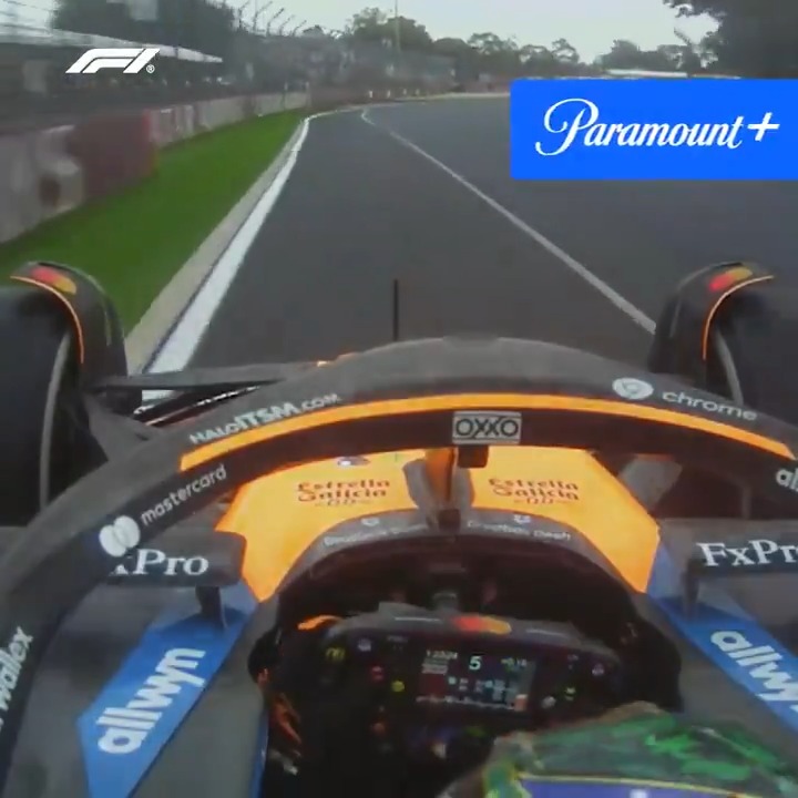 A critical moment in the race for Piastri 🤯 Relive all the wet weather chaos from the airwaves in Radio Rewind from Melbourne 👇 #F1 #AusGP Paramount+