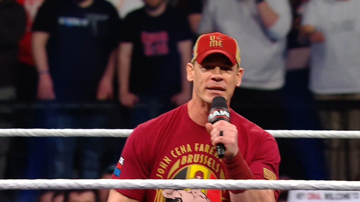 Looks like John Cena has finally EMBRACED THE HATE! #WWERaw