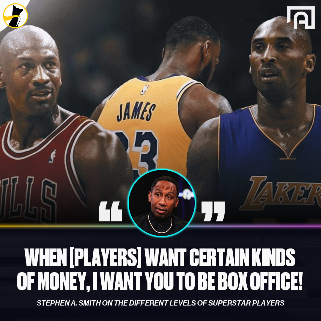 Stephen A. Smith and Gil need a different category for NBA superstars 🗣️