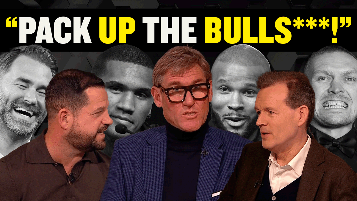 "Let's make sure that snake oil, sorry Mr Hearn, doesn't get away with not placing his bet." 👀 🍿 The latest episode of talkBOXING with Simon Jordan, Spencer Oliver and Adam Smith is now available 📺🥊 WATCH HERE: