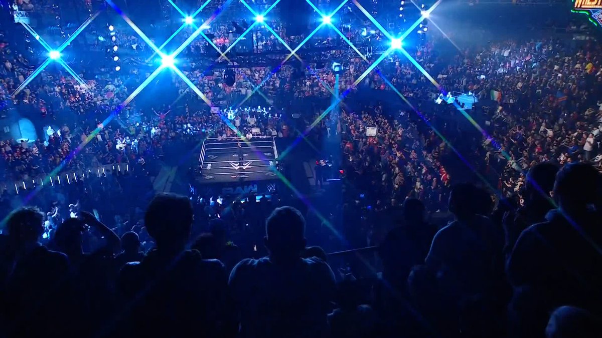 SING BRUSSELS SING 🇧🇪 #WWERaw