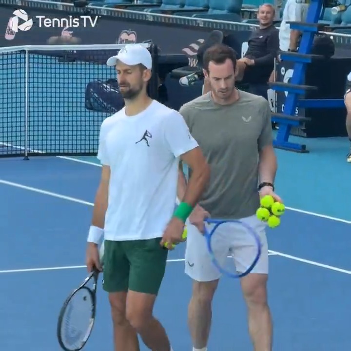 He's back. Novak Djokovic returns to the #MiamiOpen for the first time since 2019 🥵